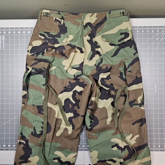 Vintage Cold Weather Trousers Medium Class 2 M81 Camouflage Army Combat 80s - Picture 8 of 16